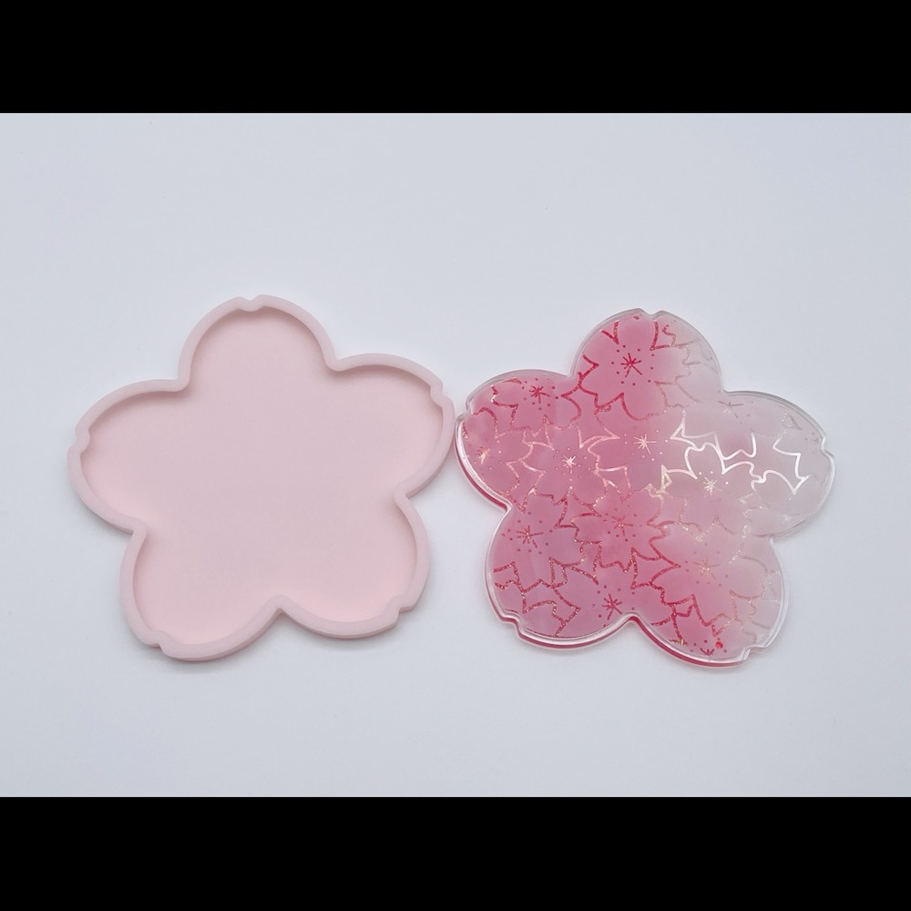 NEW STARBUCKS SAKURA CHERRY BLOSSOM PINK COASTER - Picture 5 of 6